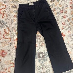 Everlane Black High-Rise Trousers Size 4